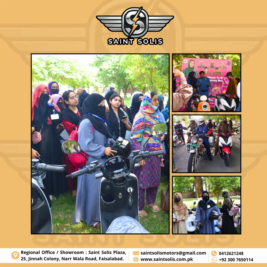Wheels of Change: E-Bikes Empowering Pakistani Women